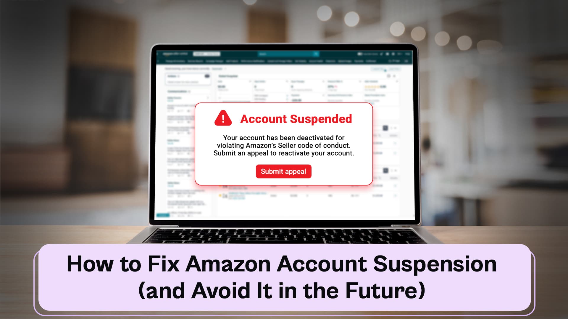 How to Fix Amazon Account Suspension In 2026