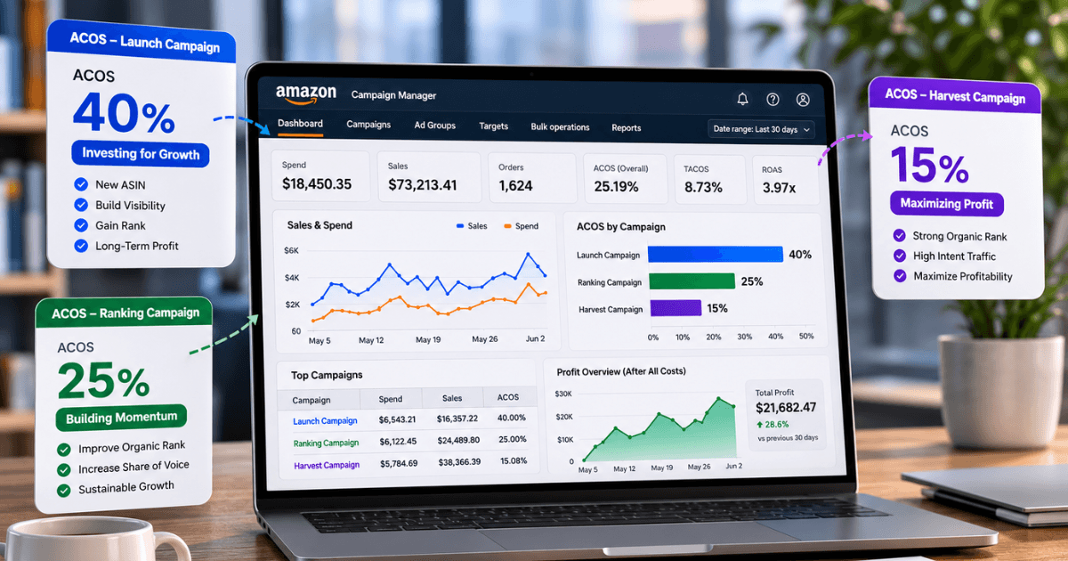 What Is a Good ACoS on Amazon in 2026?